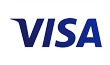 We accept payments by VISA