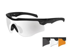 WileyX Rogue Comm Shooting Glasses Set: Grey + Clear +...