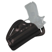 Open top leater small of back holster 2