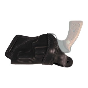 Revolver quick release small of back holster