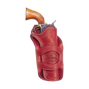 Western leather holster for Single action 6,5" Revolver