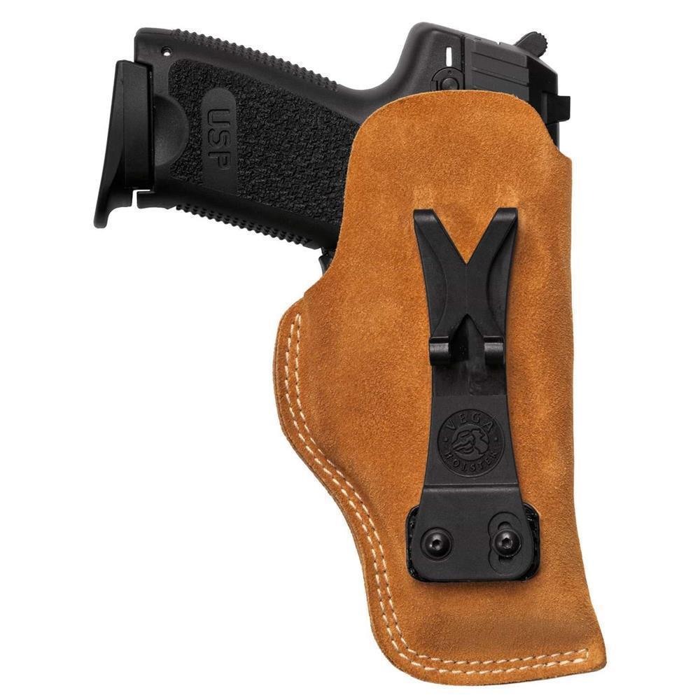 Adjustable Inside suede leather holster with J-Style-Hook