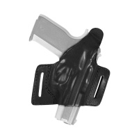 Uncovered full barrel holster with quick gallery