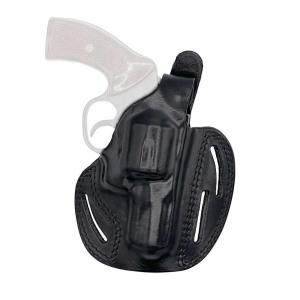 Pancake holster with two carrying positions 4"...