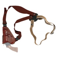 Vertical molded leather shoulder holster gallery