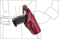 Schnellziehholster mit drei Tragepositionen Colt 1911/Govern