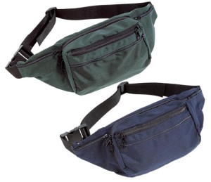 Cordura compact waist pack with inside holster I Pistol...