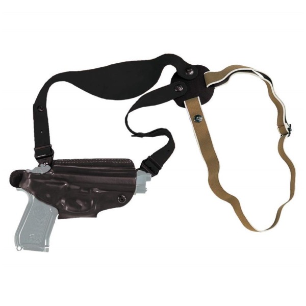 Pro-tech Deluxe Horizontal Shoulder Holster For Beretta PX4 Compact With Laser 
