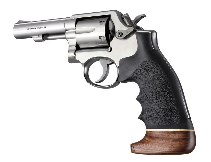 Gummigriff für S&W Revolver K/L Rahmen Wood Big...