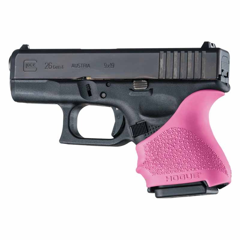 HOGUE HandAll Beavertail Grip Sleeve Glock 26 / 27 Pink