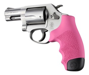 Gummigriff für S&W Revolver mit J-Rahmen R.B. Pink