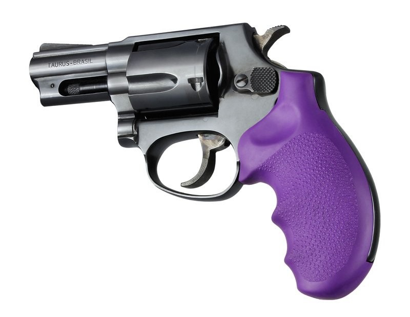 Gummigriff für Taurus 85 Revolver Lila