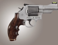 Fancy Hardwood Grip for S&W Revolver K/L Frame R.B. Rose