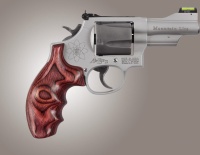 Fancy Hardwood Grip for S&W Revolver K/L Frame R.B. Rose