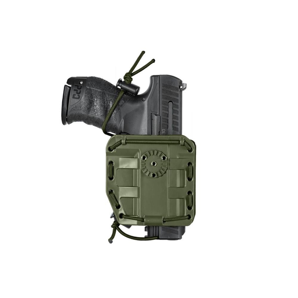 T.A.C.S. Universal Bungy Modular Holster L/AUTO OD Green
