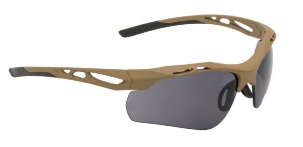 Swisseye Tactical Glasses ATTAC rubber brown