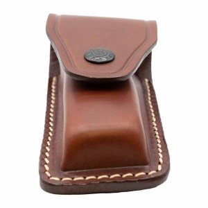 Leather mag pouch (single/double row) Double row (.45...