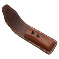 Echtleder Magazinhalter Doppelreihig .45 ACP Braun 3