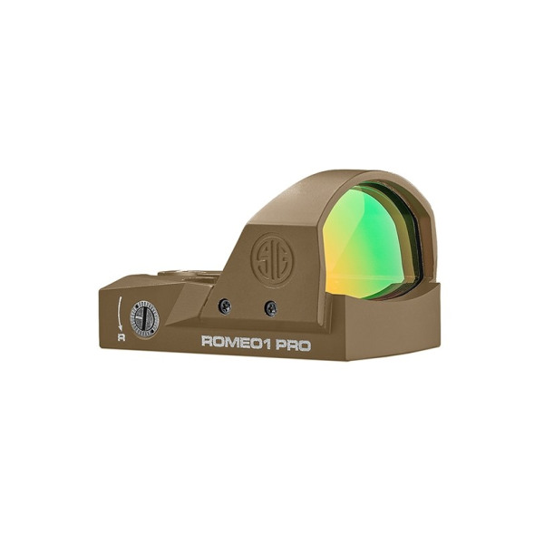 Sig Sauer ROMEO1 PRO FDE Micro reflex sight I Holsterwelt Sig Sauer ROMEO1 PRO FDE Micro reflex sight I Holsterwelt