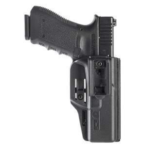 Injection polymer multi uses holster