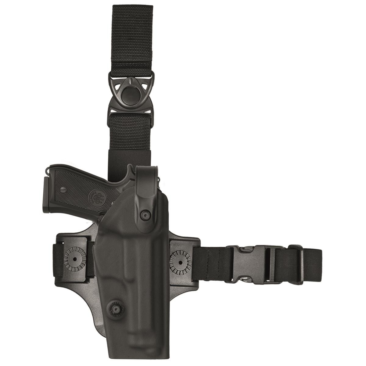 Tactical thigh holster CAVALLERY with safety grade II