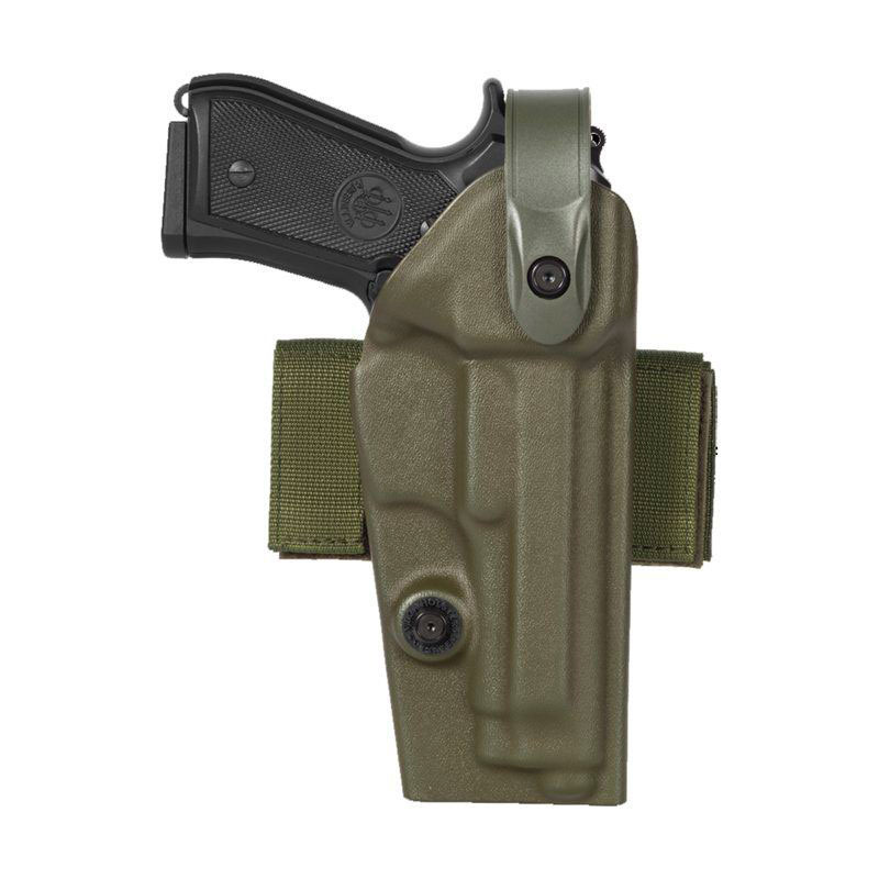 Polymer holster with retention level II