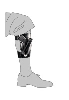 CCW Echtleder Knöchelholster 2&quot gallery