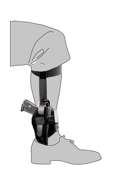 CCW Cordura Ankle Holster