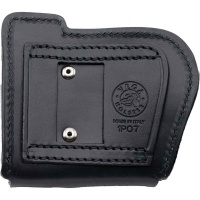 Handschellen & Magazinhalter aus Leder Schwarz 2