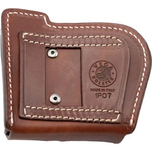 Handcuffs and mag pouch with retention screws Brown