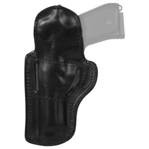 Double uses leather moulded holster