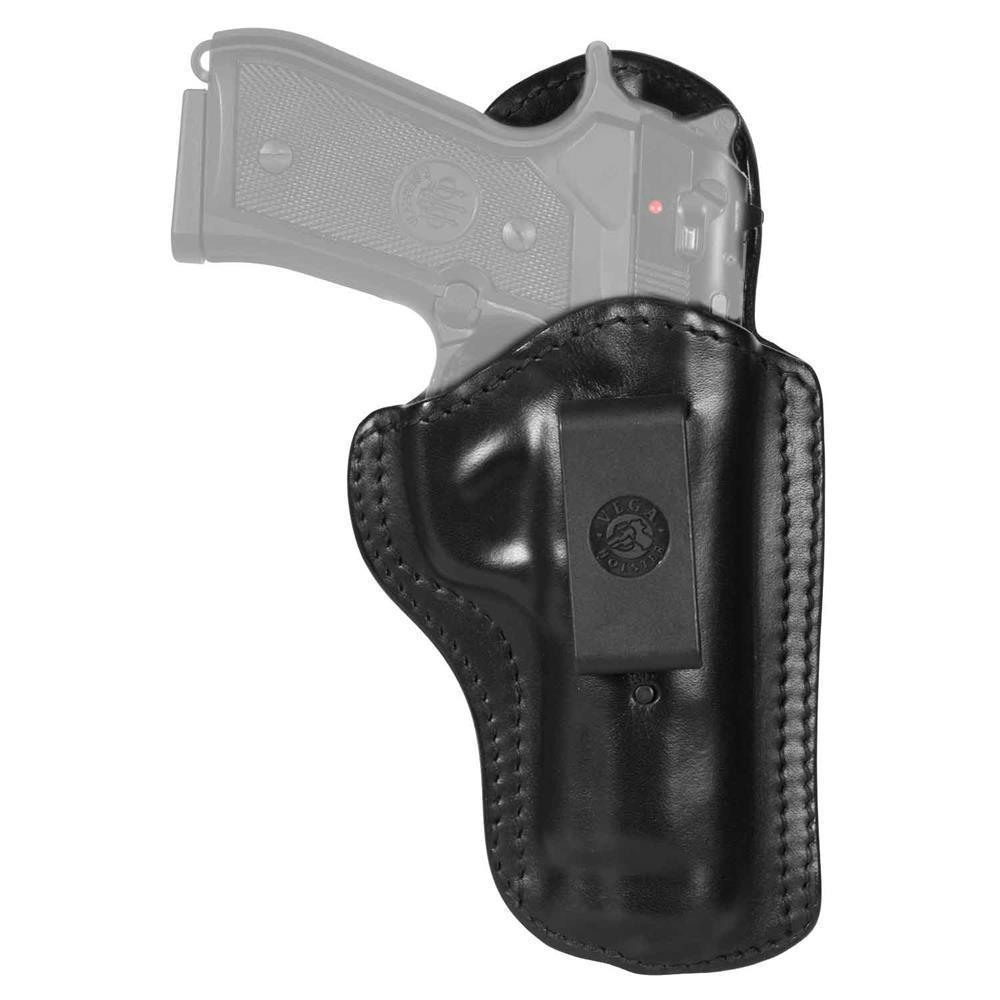 Double uses leather moulded holster Glock...