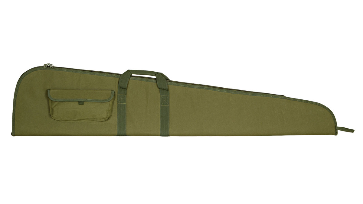 HUBERTUS rifle case with pocket, olive