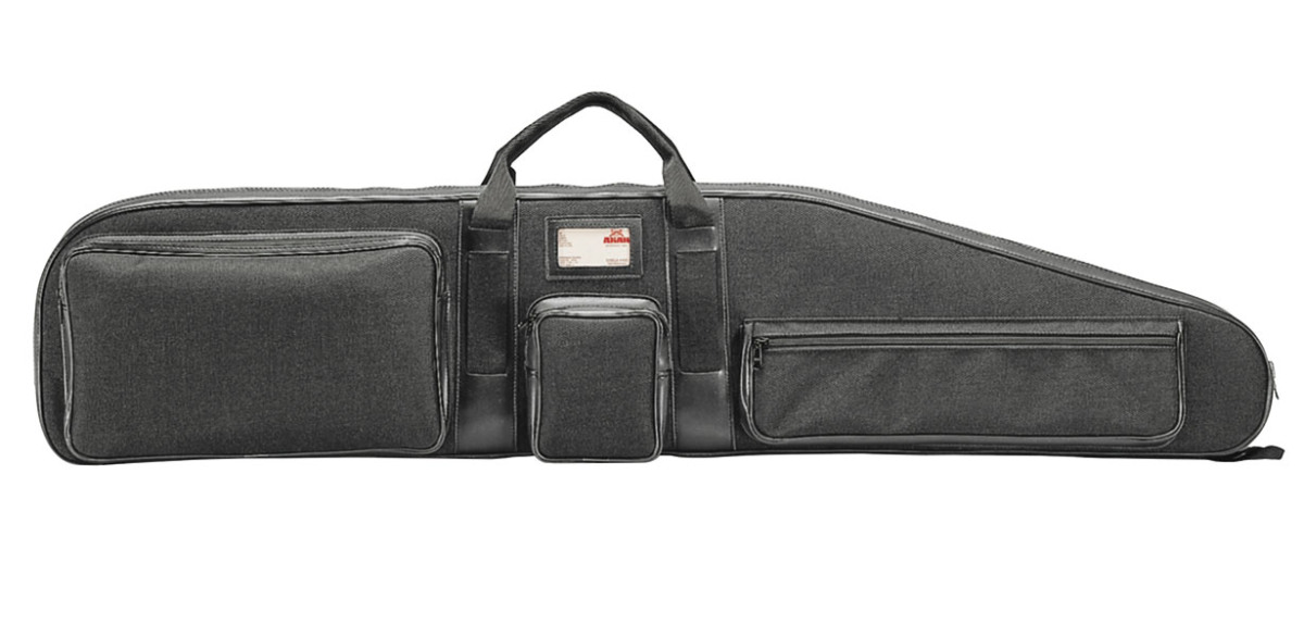 Cordura rifle case with 3 pockets