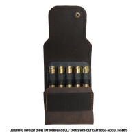Buffalo leather cartridge case with pull-up effect 2