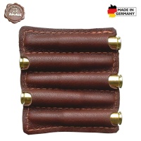 Elchleder-Patronenetui für 5 Kugelpatron