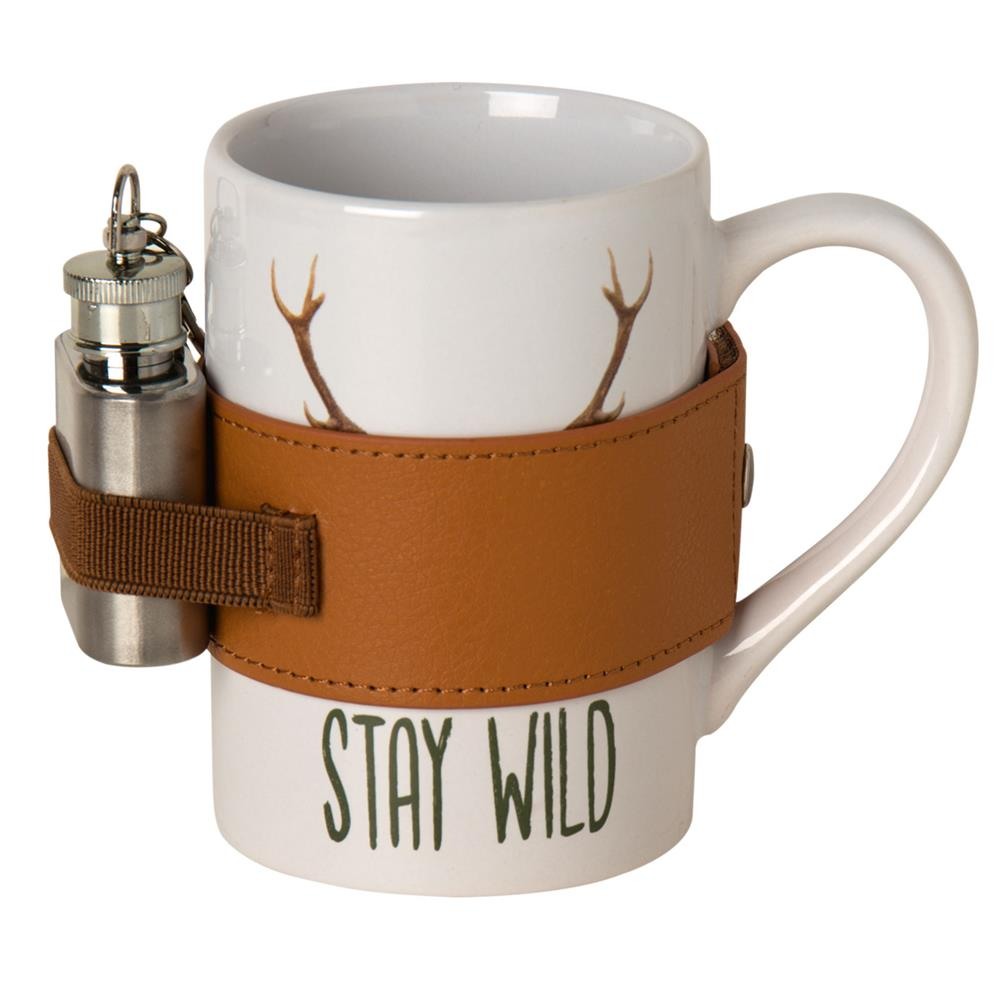 "Stay Wild" porcelain mug