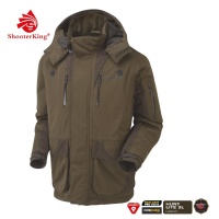 SHOOTERKING Huntflex Primaloft Winter Jacke braun/oliv Gr&ou