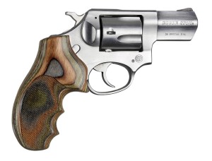 Fancy Hardwood Monogrip for Ruger SP101 Lamo Camo Checkered