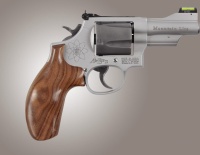 Hardwood Grip for S&W Revolver K/L Frame R.B. Pau Ferro 