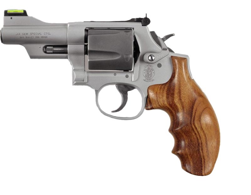 Fancy Hardwood Grip for S&W Revolver K/L Frame R.B....