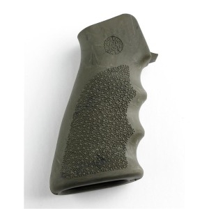 AR-15/M-16 Rubber Grip with Finger Grooves - GHILLIE GREEN