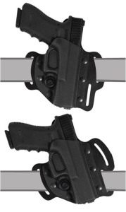 "PANCAKE” Flat Holster Glock 17/18/22/31/37 Right
