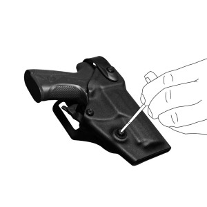 Polymerholster “RESCUE” mit Sicherung Glock...