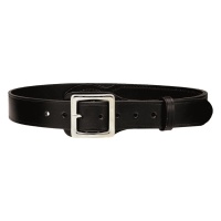 Reinforced leather duty belt 40 mm (1,57")
