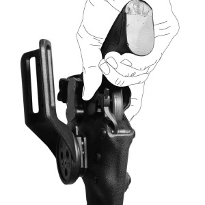 Kompaktes Gürtelholster "SHORT" Glock...