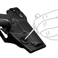 Kompaktes Gürtelholster "SHORT" H&K P30 /