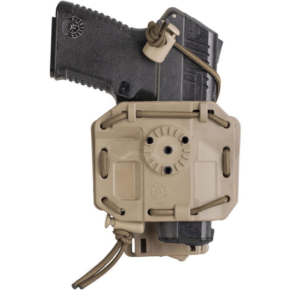 T.A.C.S. Universal Bungy Modular Holster S/AUTO Coyote Tan