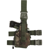 Tactical nylon thigh holster for pistols 4