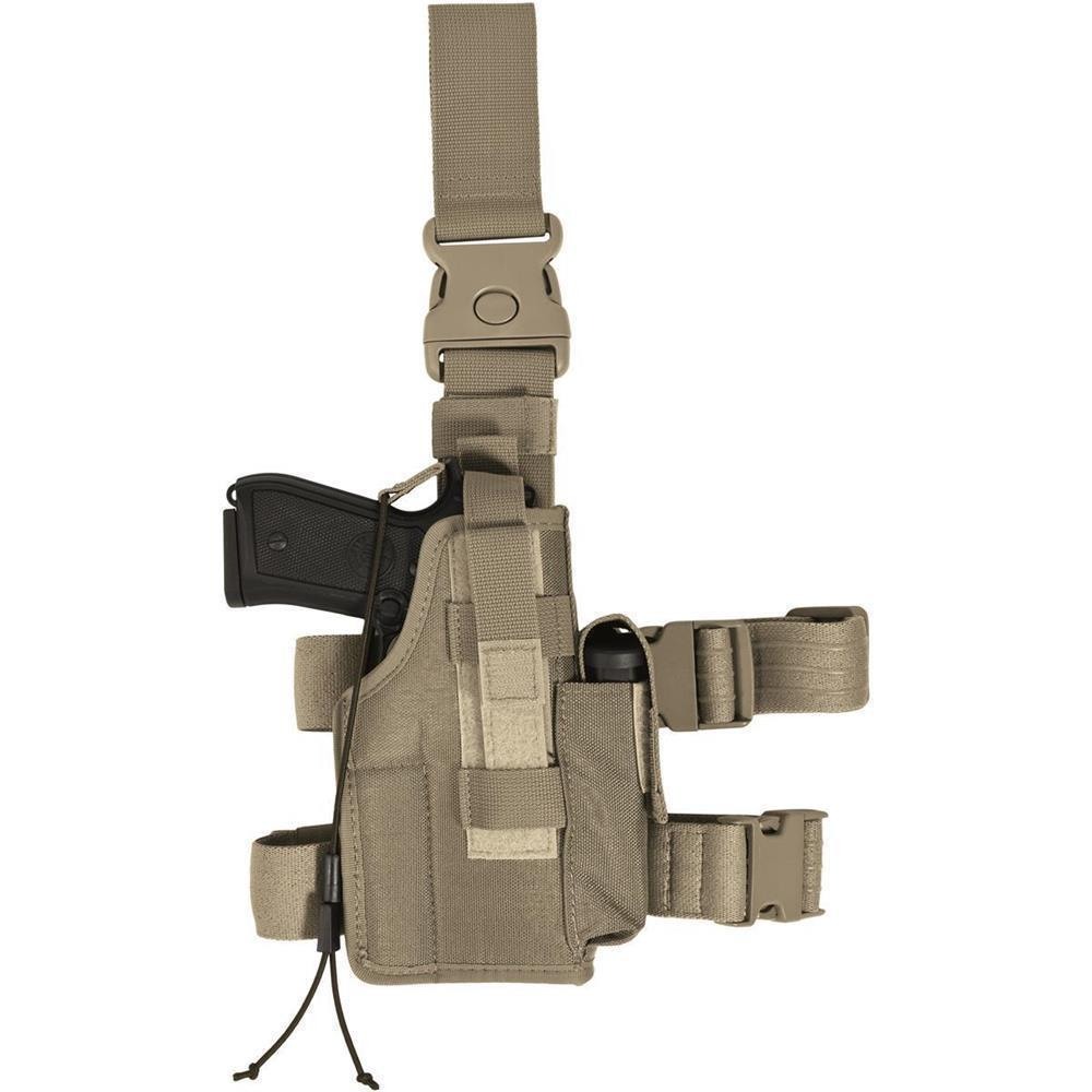 Tactical nylon thigh holster for pistols Full Size L/Auto...